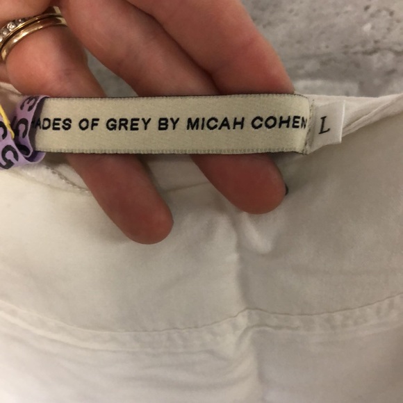 Ivory Chambray Overalls - Picture 11 of 12